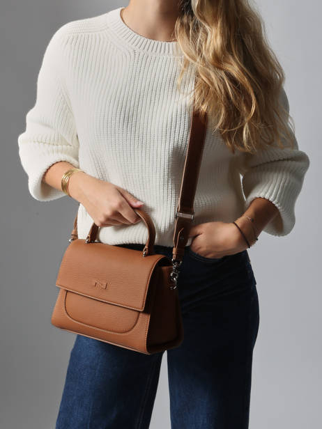 Leather Charlene Crossbody Bag Nathan baume Brown event 9 other view 1