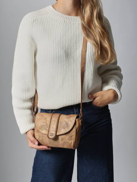 Sac Bandoulière Heritage Cuir Biba Rouge heritage KAY1L vue secondaire 1