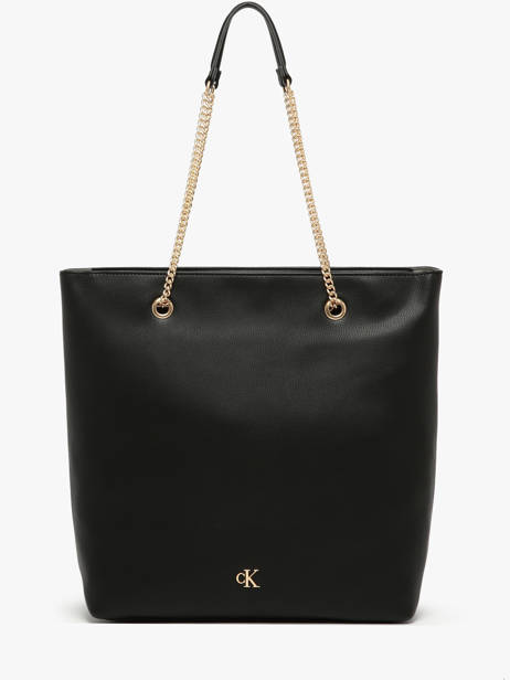 Sac Porté épaule Minimal Mono Polyester Recyclé Calvin klein jeans Noir minimal mono 4F3204G