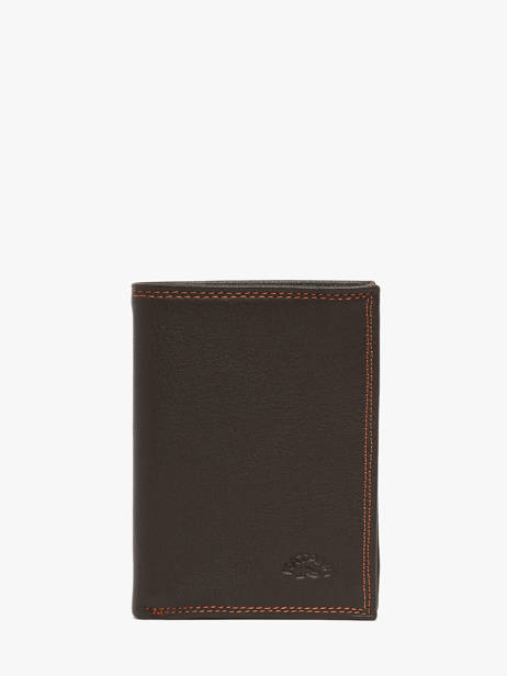 Portefeuille Cuir Katana Marron marina 753096