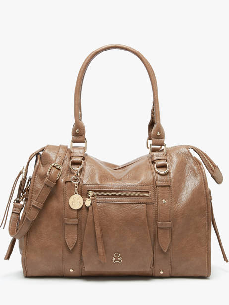 Sac Porté épaule Bride Lulu castagnette Marron bride ZAVIER