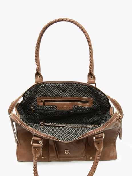 Sac Porté épaule Bride Lulu castagnette Marron bride ZAVIER vue secondaire 2