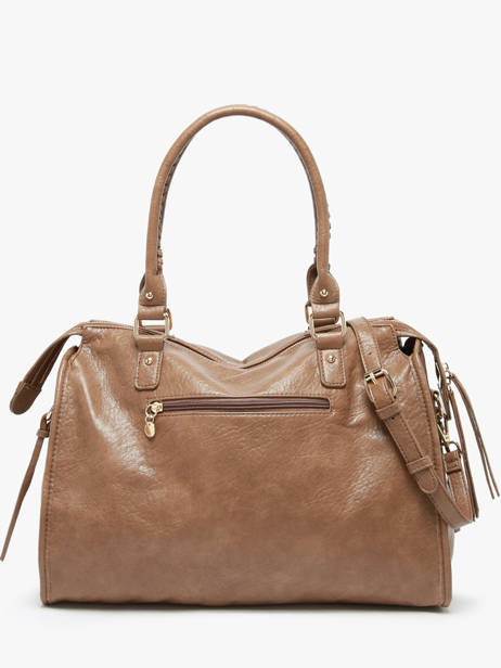 Sac Porté épaule Bride Lulu castagnette Marron bride ZAVIER vue secondaire 3