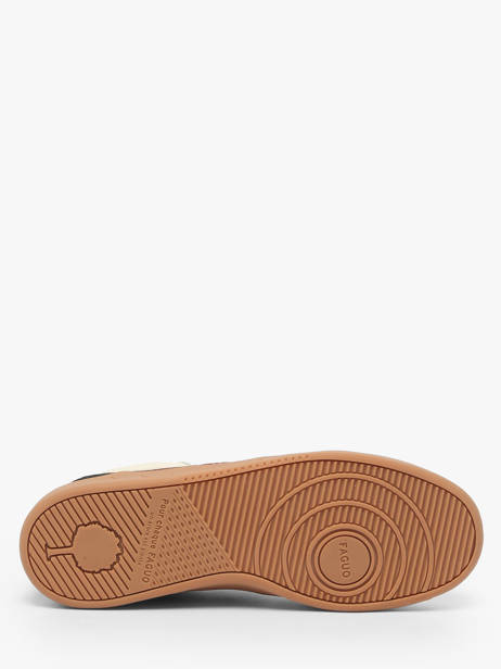 Sneakers Ceiba En Cuir Faguo Beige men 23CG3206 vue secondaire 5