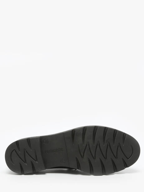 Mocassins En Cuir Remonte Noir women 2 vue secondaire 4