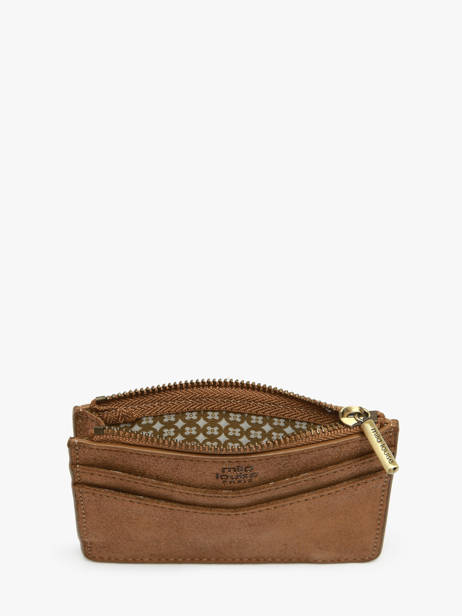 Porte-cartes Cuir Mila louise Marron vintage 3570X vue secondaire 1