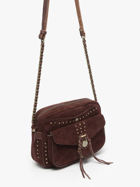 Sac Bandoulière Vintage Cuir Mila louise Beige vintage 3327VC vue secondaire 2