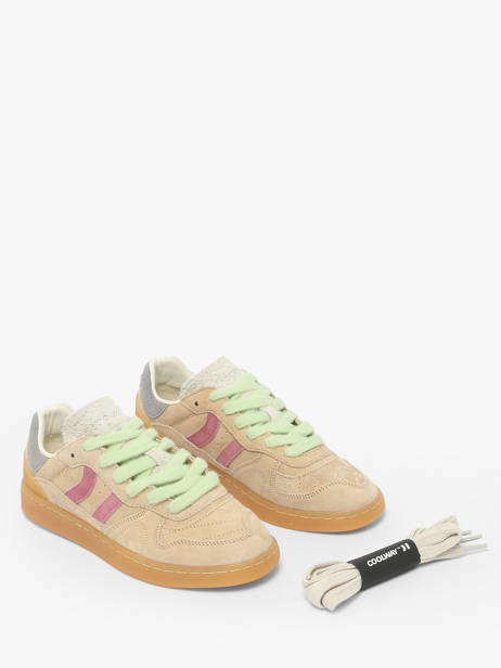 Sneakers En Cuir Coolway Beige women 7673297 vue secondaire 1