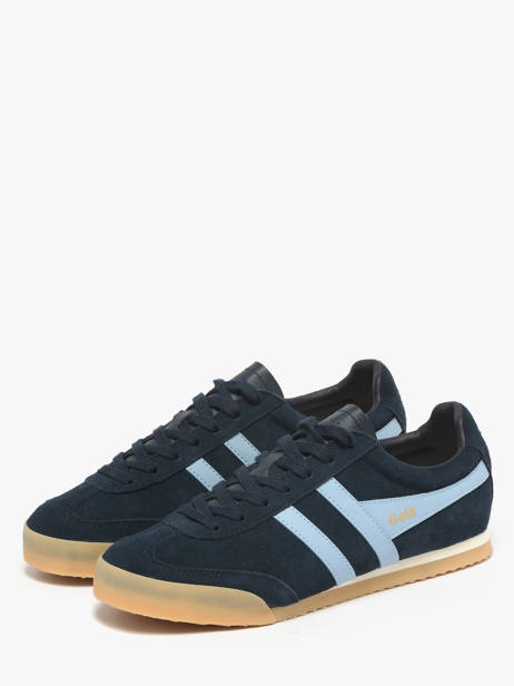 Sneakers Apollo En Cuir Gola Bleu accessoires CLB777 vue secondaire 2