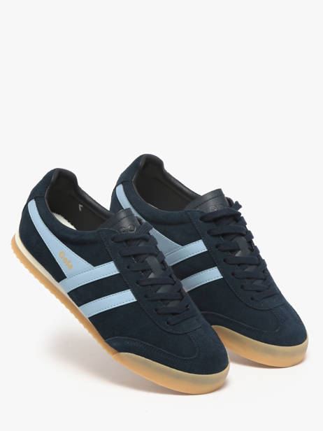 Sneakers Apollo En Cuir Gola Bleu accessoires CLB777 vue secondaire 3