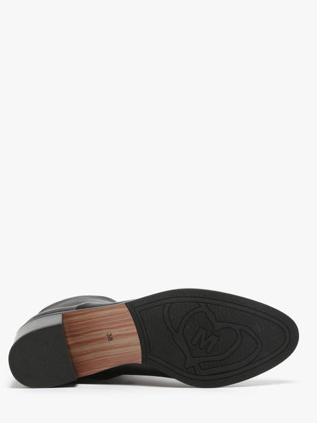 Heeled Formal Shoes In Leather Mam'zelle Black women CSIUY50 other view 5