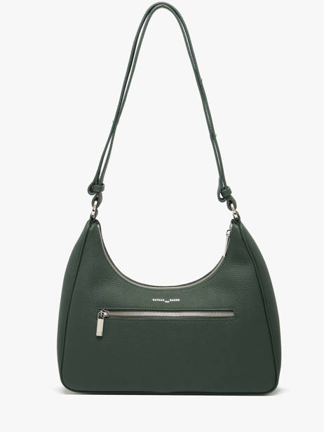 Sac Porté épaule Manaus Cuir Nathan baume Vert brasil 2 vue secondaire 4