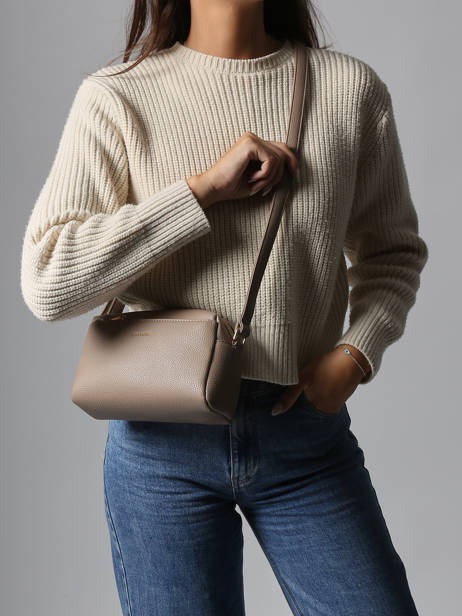 Shoulder Bag Grained Miniprix Beige grained KJ62069 other view 1