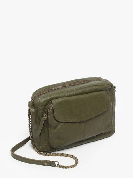 Sac Bandoulière Naina Cuir Pieces Vert naina 17087872 vue secondaire 2
