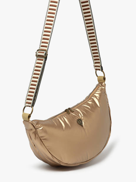 Sac Bandoulière Doudoune Polyester Le voyage en panier Or doudoune AHP230 vue secondaire 2