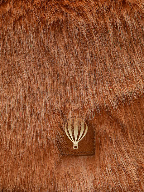 Shoulder Bag Doudou Le voyage en panier Brown doudou AHP266 other view 3