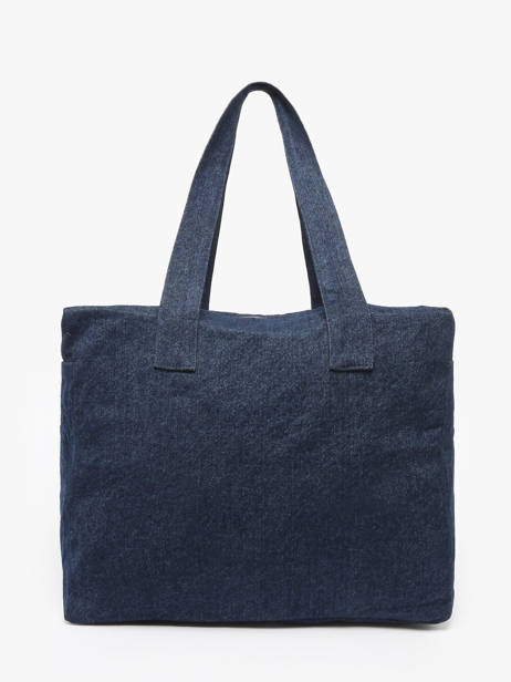 Le Sac Porté épaule A4 Célestins Coton Recyclé Rivedroite Bleu timeless CELESTIM vue secondaire 4