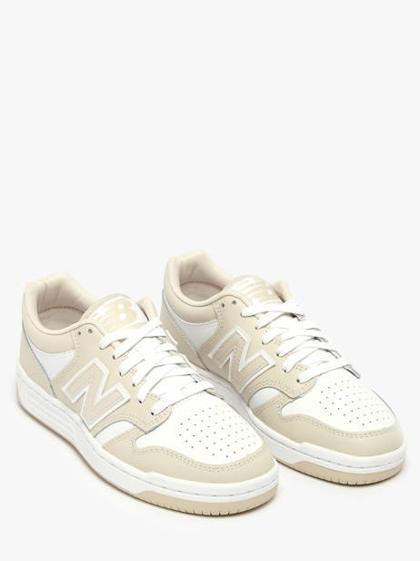 Sneakers En Cuir New balance Blanc boy BB480LBB vue secondaire 2