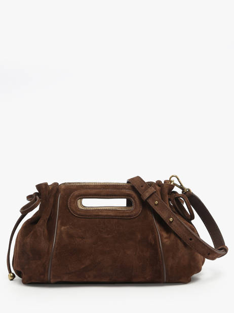 Sac Shopping Folk Light Cuir Gerard darel Marron folk light DCS08405 vue secondaire 4