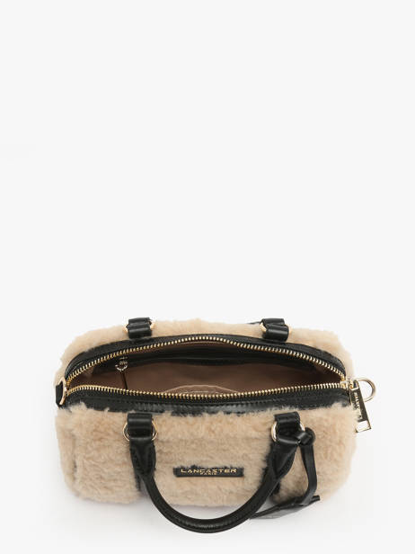 Sac Bandoulière Moumoute Lancaster Beige moumoute 53 vue secondaire 3