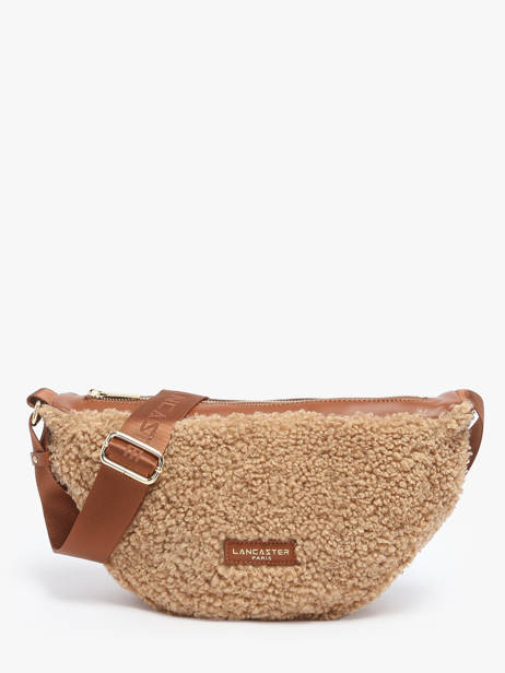 Sac Bandoulière Moumoute Lancaster Beige moumoute 54