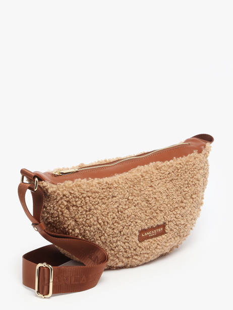 Sac Bandoulière Moumoute Lancaster Beige moumoute 54 vue secondaire 2