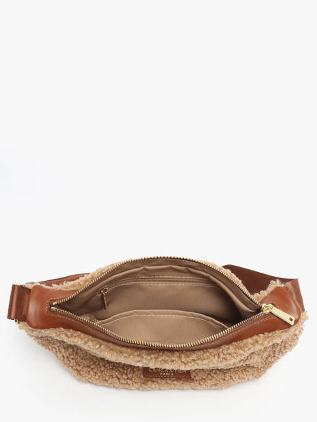 Sac Bandoulière Moumoute Lancaster Beige moumoute 54 vue secondaire 3