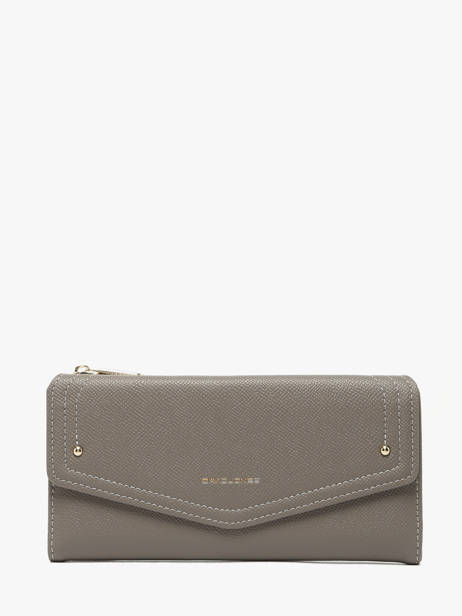 Portefeuille Saffiano David jones Marron saffiano P164