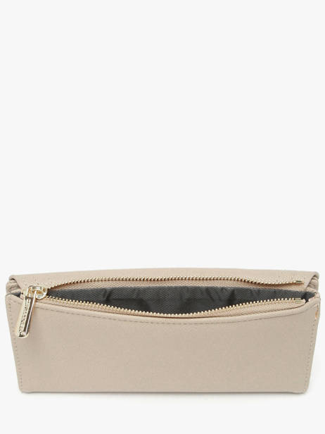Portefeuille David jones Beige saffiano P164 vue secondaire 2