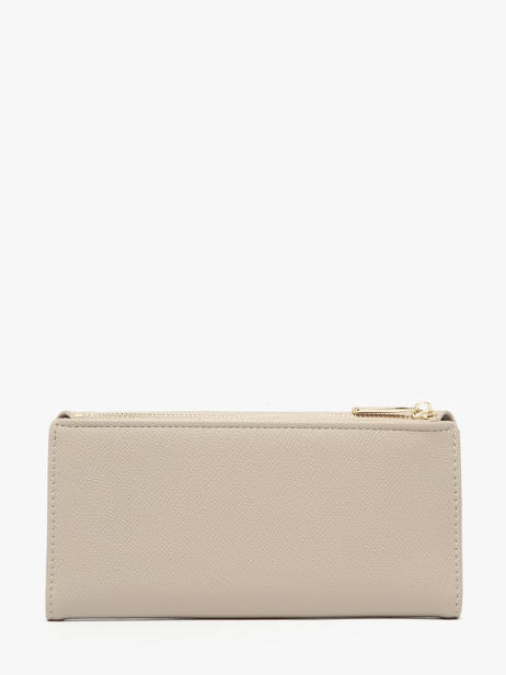 Portefeuille David jones Beige saffiano P164 vue secondaire 3