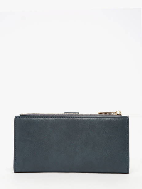 Portefeuille Porte Monnaie David jones Bleu lac P162 vue secondaire 2