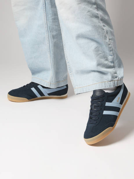 Sneakers Apollo En Cuir Gola Bleu accessoires CLB777 vue secondaire 1