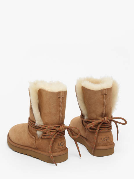 Bottines En Cuir Ugg Marron accessoires 1171530 vue secondaire 4
