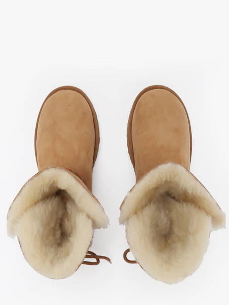 Bottines En Cuir Ugg Marron accessoires 1171530 vue secondaire 5