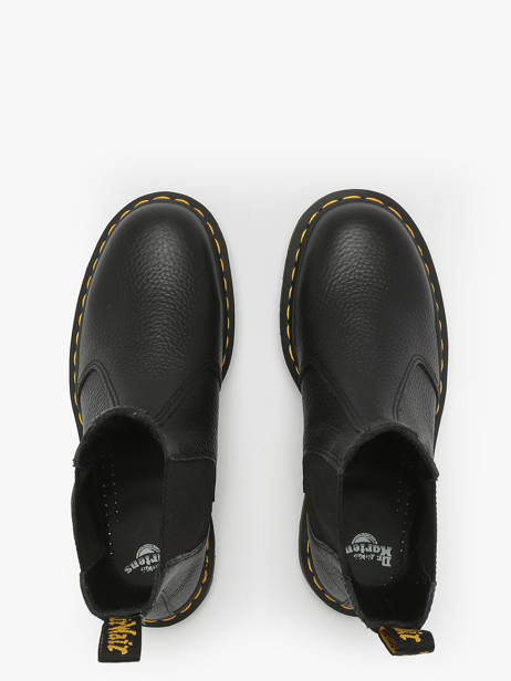 Chelsea Boots 2976 En Cuir Dr martens Noir accessoires 41404001 vue secondaire 4