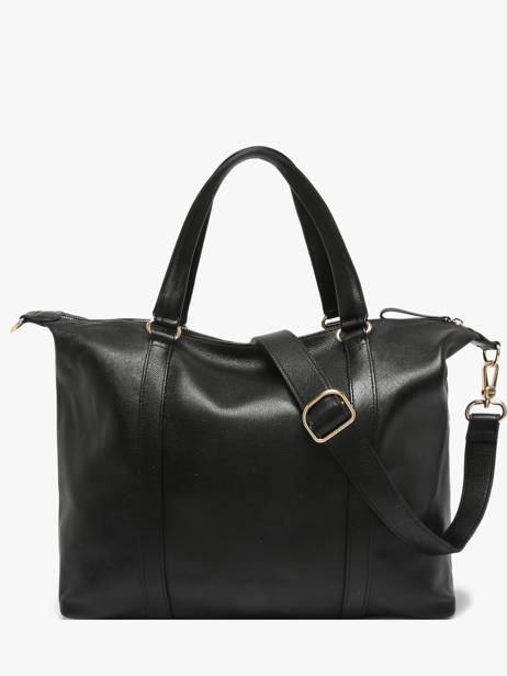 Shoulder Bag Vintage Leather Nat et nin Black vintage THYLANE other view 4