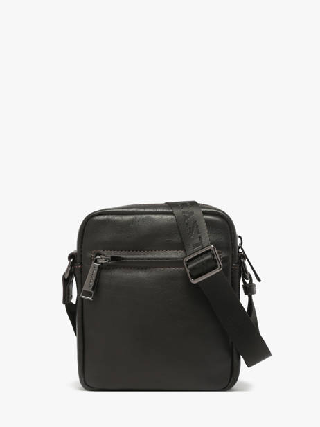 Sac Bandoulière Lancaster Marron soft vintage homme 24 vue secondaire 3