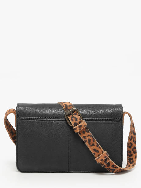 Sac Bandoulière June Cuir Pieces Noir june 17160060 vue secondaire 4