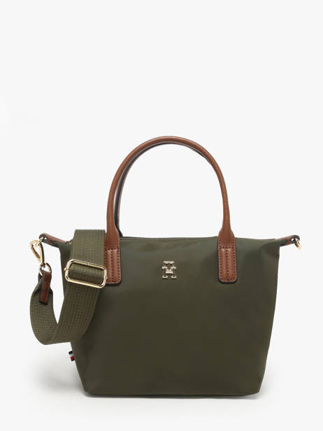 Sac Bandoulière Popette Nylon Tommy hilfiger Vert popette AW17709