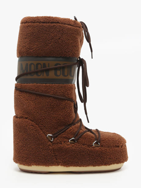Bottes De Ski Moon boot Marron accessoires D1403080