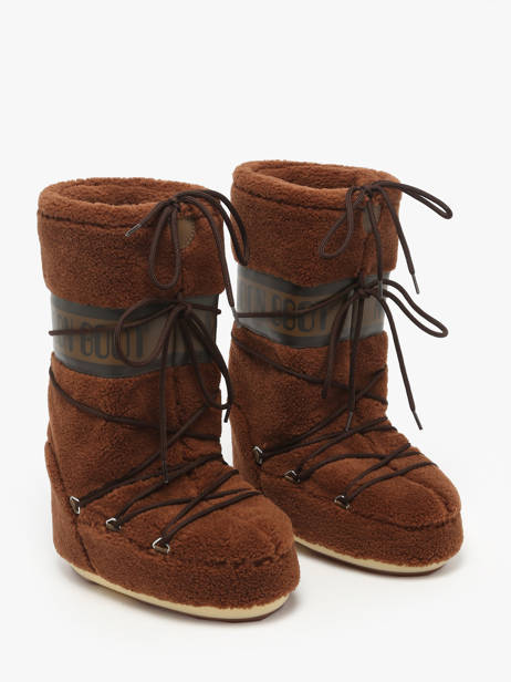 Bottes De Ski Moon boot Marron accessoires D1403080 vue secondaire 1