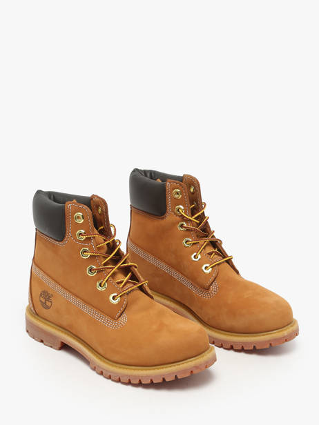 Bottines En Cuir Timberland Marron accessoires 3617131 vue secondaire 1