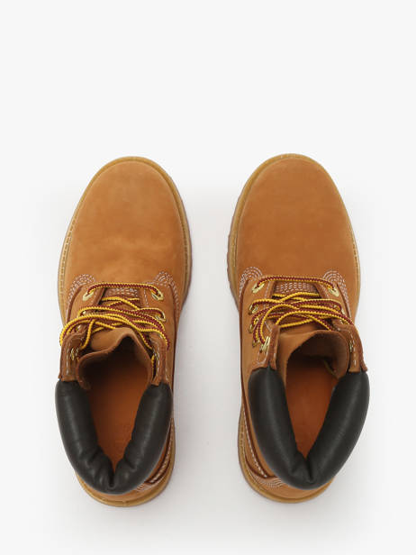 Bottines En Cuir Timberland Marron accessoires 3617131 vue secondaire 3