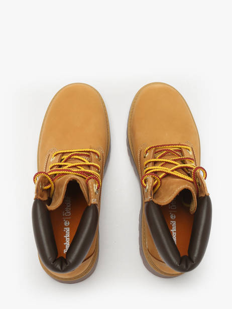 Bottines Plateforme En Cuir Timberland Marron accessoires 5RJD2311 vue secondaire 3