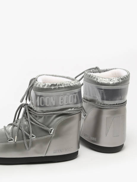Boots Icon Low Glance Moon boot Argent accessoires D1409350 vue secondaire 2