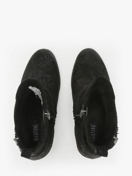 Bottines à Talon Mustang Noir women M0162009 vue secondaire 3