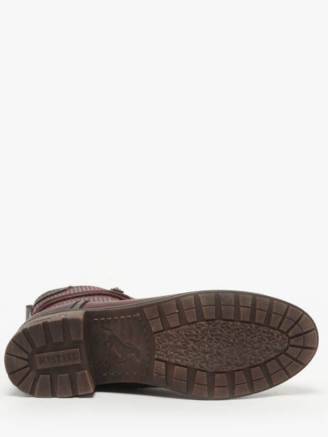 Bottines Mustang Marron women M0062001 vue secondaire 4