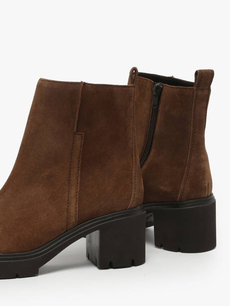 Bottines à Talon En Cuir Gabor Marron accessoires 14 vue secondaire 2