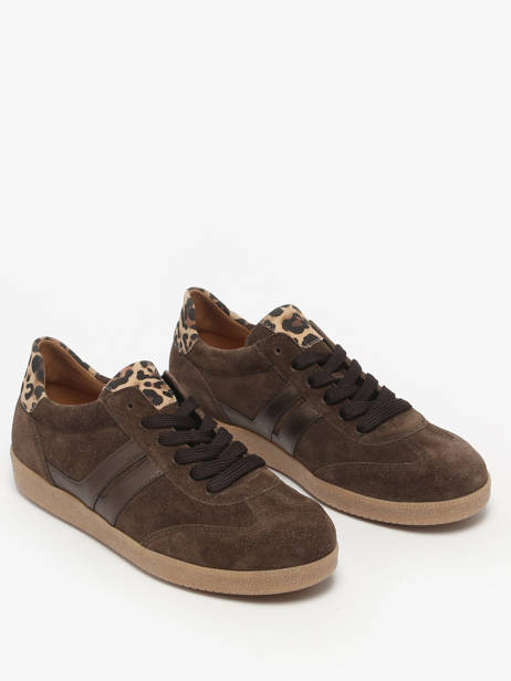 Sneakers In Leather Gabor Brown women 18 other view 1