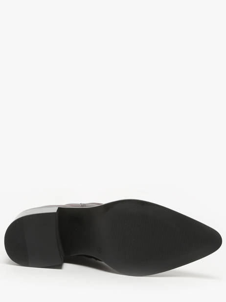 Bottines à Talon En Cuir Mjus Rouge accessoires L39205 vue secondaire 4